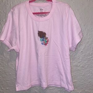 Disney Pink Mermaid Kids T-Shirt